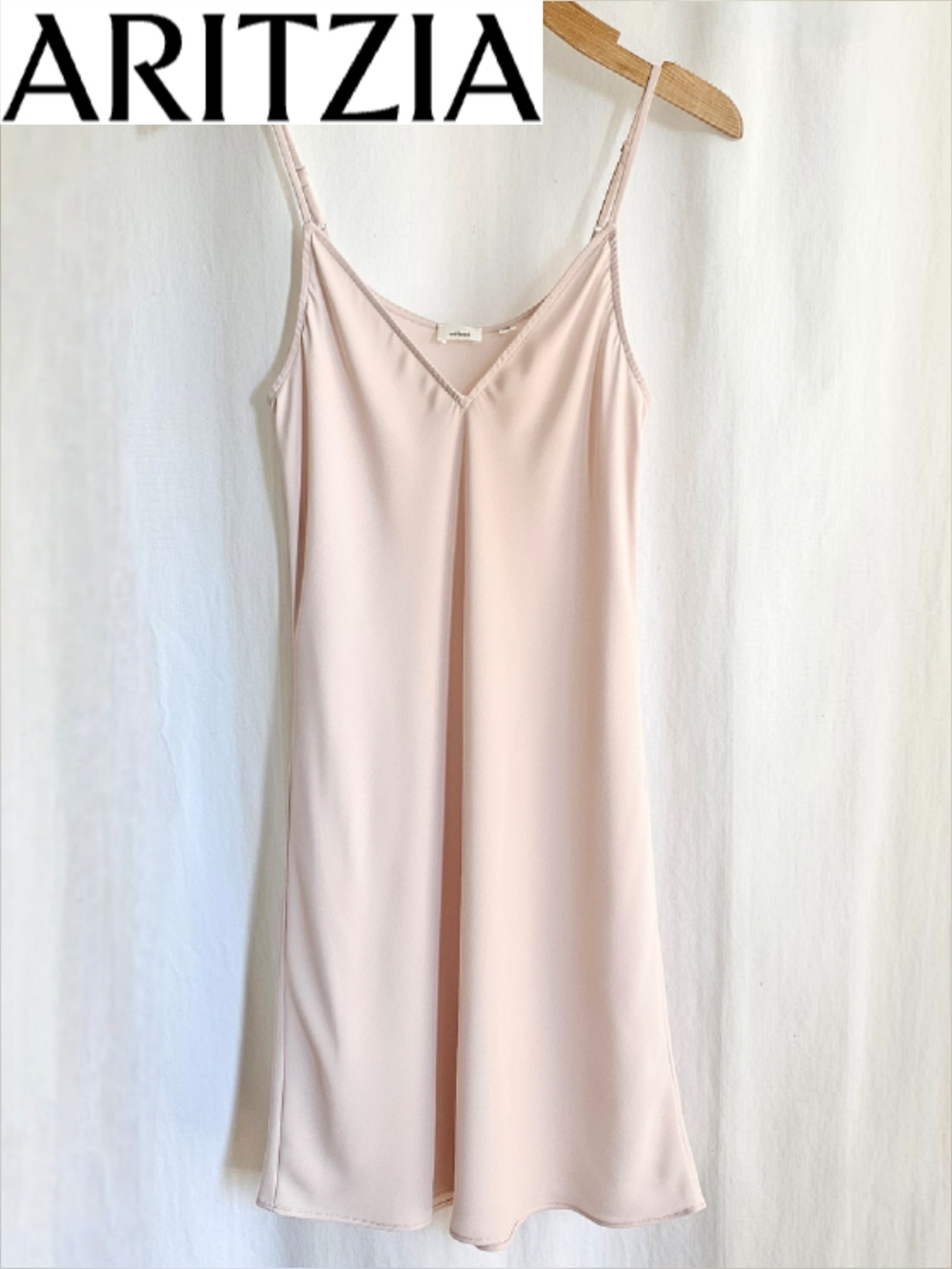 Aritzia Wilfred Noa Dress Pink - Picture 2 of 16